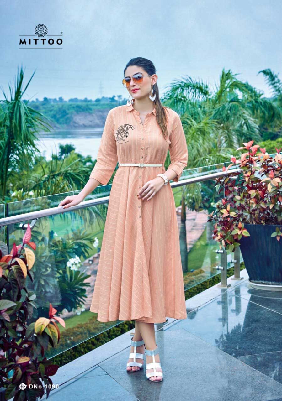 Belt Vol-4 Mittoo Rayon Flex Full Flair Kurti Catalog Belt Vol-4 Mittoo Rayon Flex Full Flair Kurti Catalog